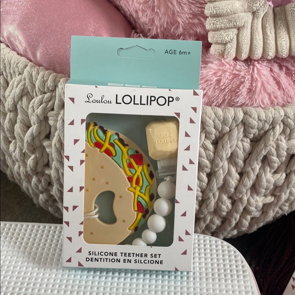 Loulou Lollipop Silicone Teether Set